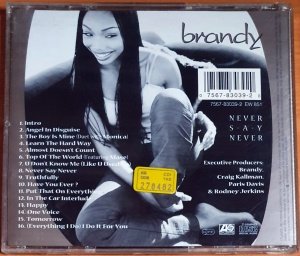 BRANDY - NEVER SAY NEVER (1998) - CD 2.EL