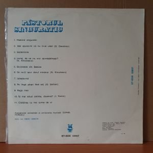 RADU SIMION - PASTORUL SINGURATIC (1986) - LP 2.EL PLAK