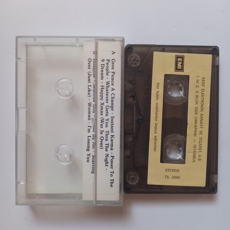 JOHN LENNON - THE JOHN LENNON COLLECTION - KASET 2.EL