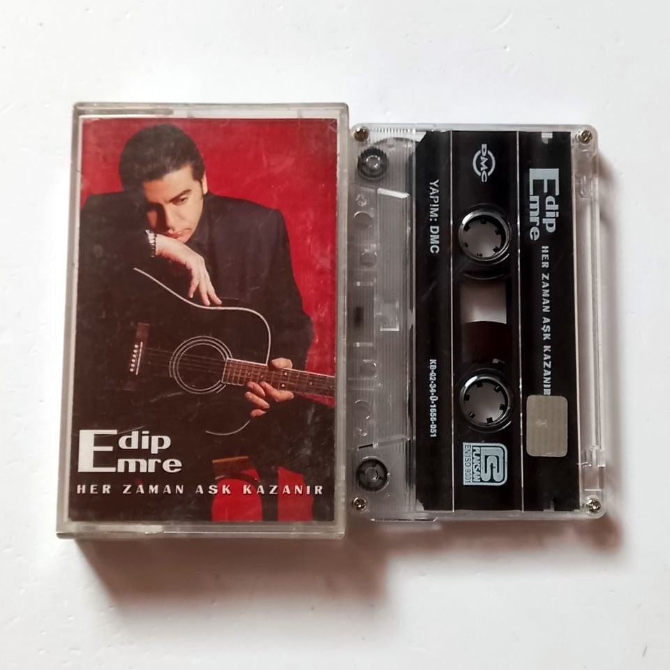 EDİP EMRE - HER ZAMAN AŞK KAZANIR (2002)  - KASET 2.EL