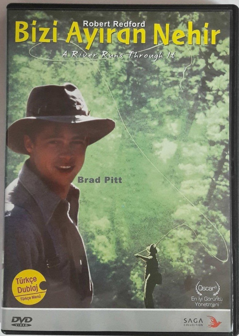 BİZİ AYIRAN NEHİR - A RIVER RUNS THROUGH IT - BRAD PITT - ROBERT REDFORD - DVD 2.EL
