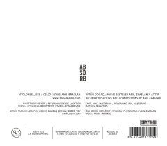ANIL ERASLAN ABSORB (2015) CD ÇELLO ÇAĞDAŞ KLASİK SIFIR