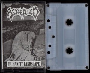 ASAFATED - HUMANITY LANDSCAPE (1994) DEMO KASET - TURKISH DEATH METAL