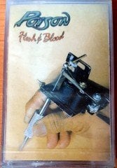 POISON - FLESH & BLOOD (1990) KENT CASSETTE MADE IN TURKEY ''NEW'' PAPER LABEL