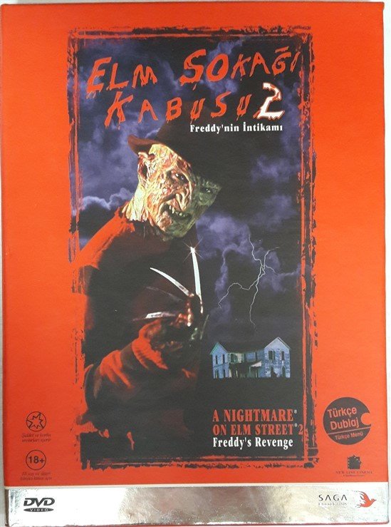 ELM SOKAĞI KABUSU 2 FREDDY'NİN İNTİKAMI - A NIGHTMARE ON ELM STREET 2 FREDDY'S REVENGE - ROBERT ENGLUND - JACK SHOLDER - DVD 2.EL