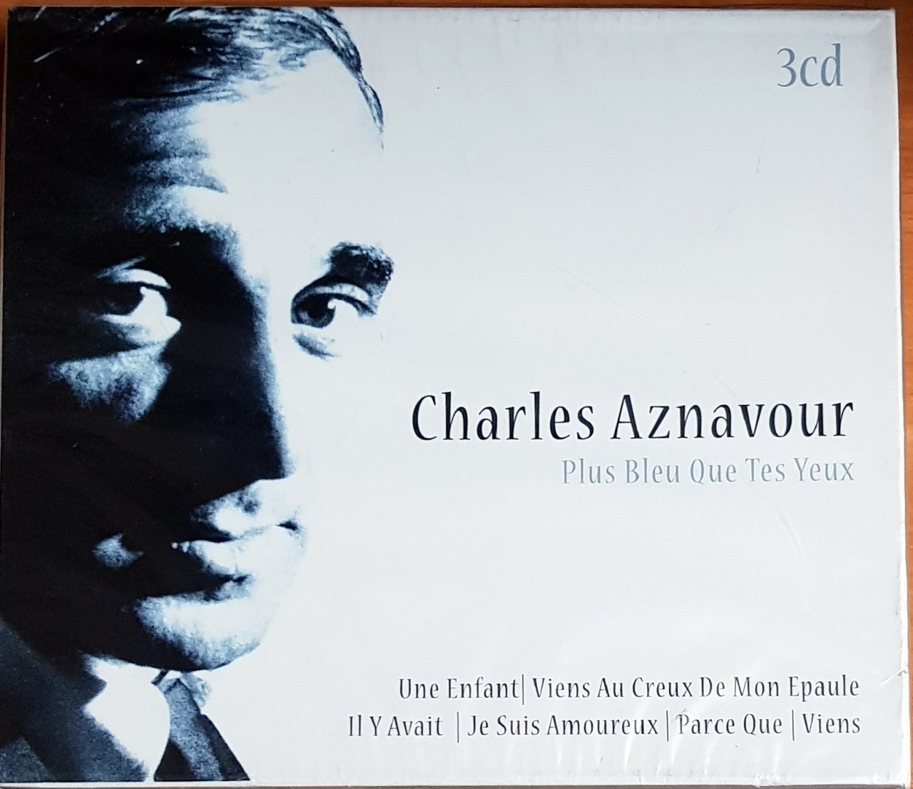 CHARLES AZNAVOUR - PLUS BLEU QUE TES YEUX (2008) DGR RECORDS 3CD SIFIR