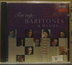 TEN TOP BARITONES & BASSES KARIŞIK OPERA  CD SFR