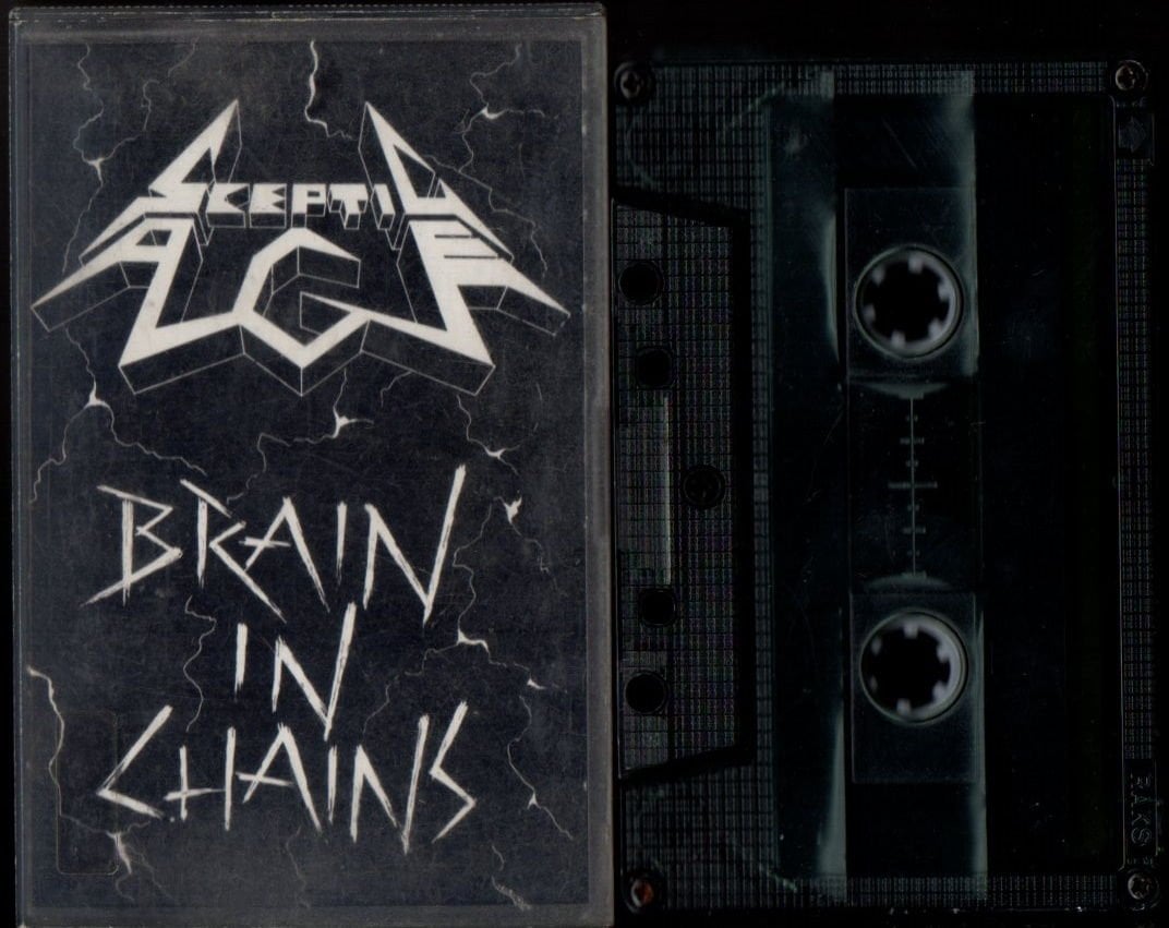 SCEPTIC AGE - BRAIN IN CHAINS (1990) DEMO KASET - TURKISH THRASH METAL