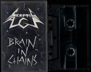 SCEPTIC AGE - BRAIN IN CHAINS (1990) DEMO KASET - TURKISH THRASH METAL