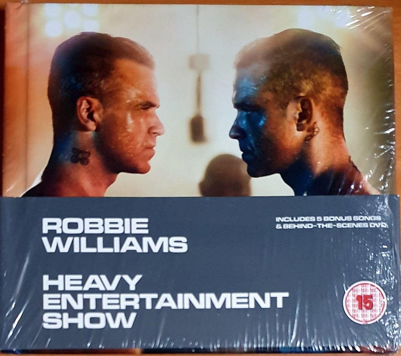 ROBBIE WILLIAMS - HEAVY ENTERTAINMENT SHOW (2016) - CD+DVD DELUXE EDITION SIFIR