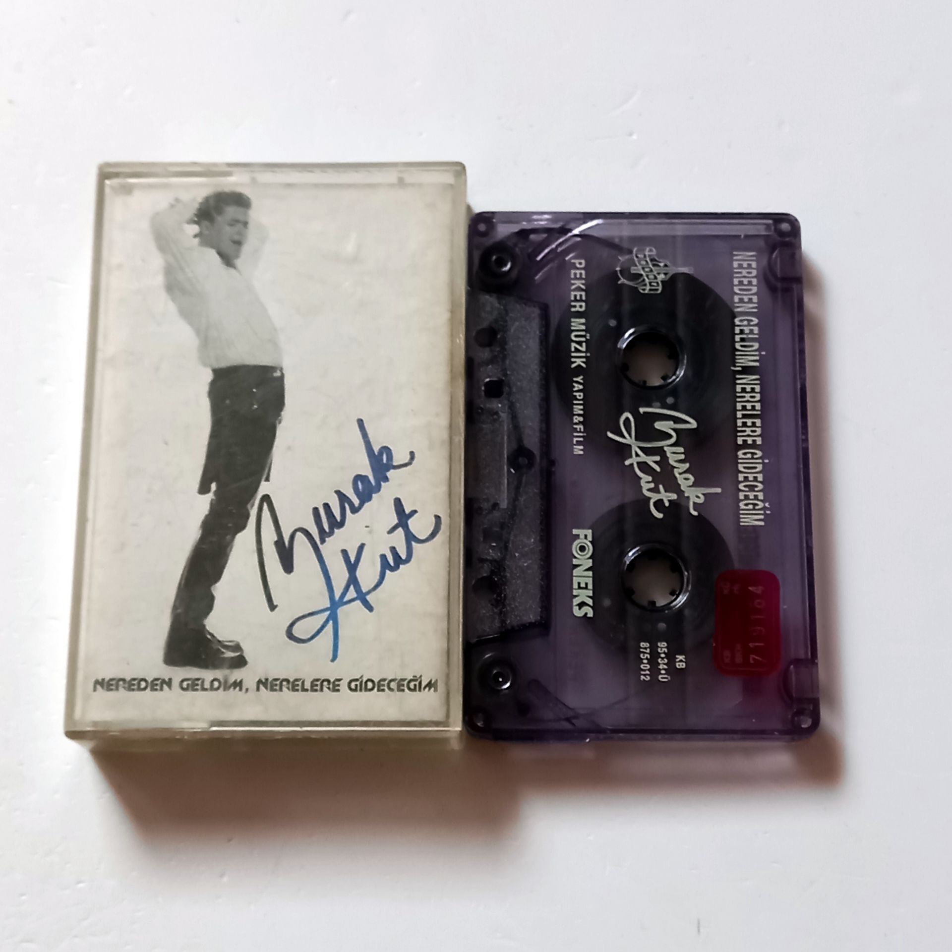 BURAK KUT - NEREDEN GELDİM, NERELERE GİDECEĞİM (1995)  - KASET 2.EL