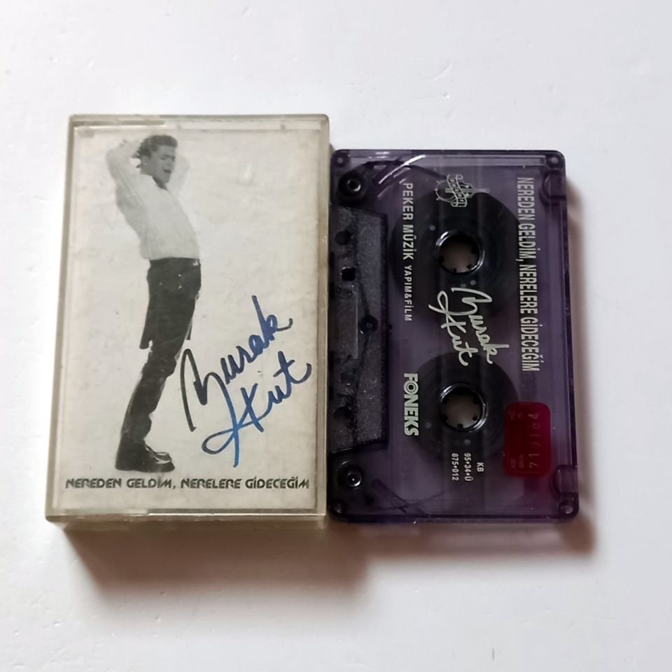BURAK KUT - NEREDEN GELDİM, NERELERE GİDECEĞİM (1995)  - KASET 2.EL