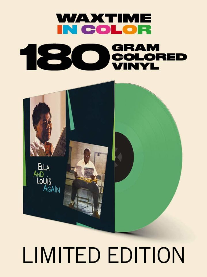 ELLA FITZGERALD & LOUIS ARMSTRONG  - ELLA AND LOUIS AGAIN (1971)  - 2018 LP 180GR SIFIR PLAK
