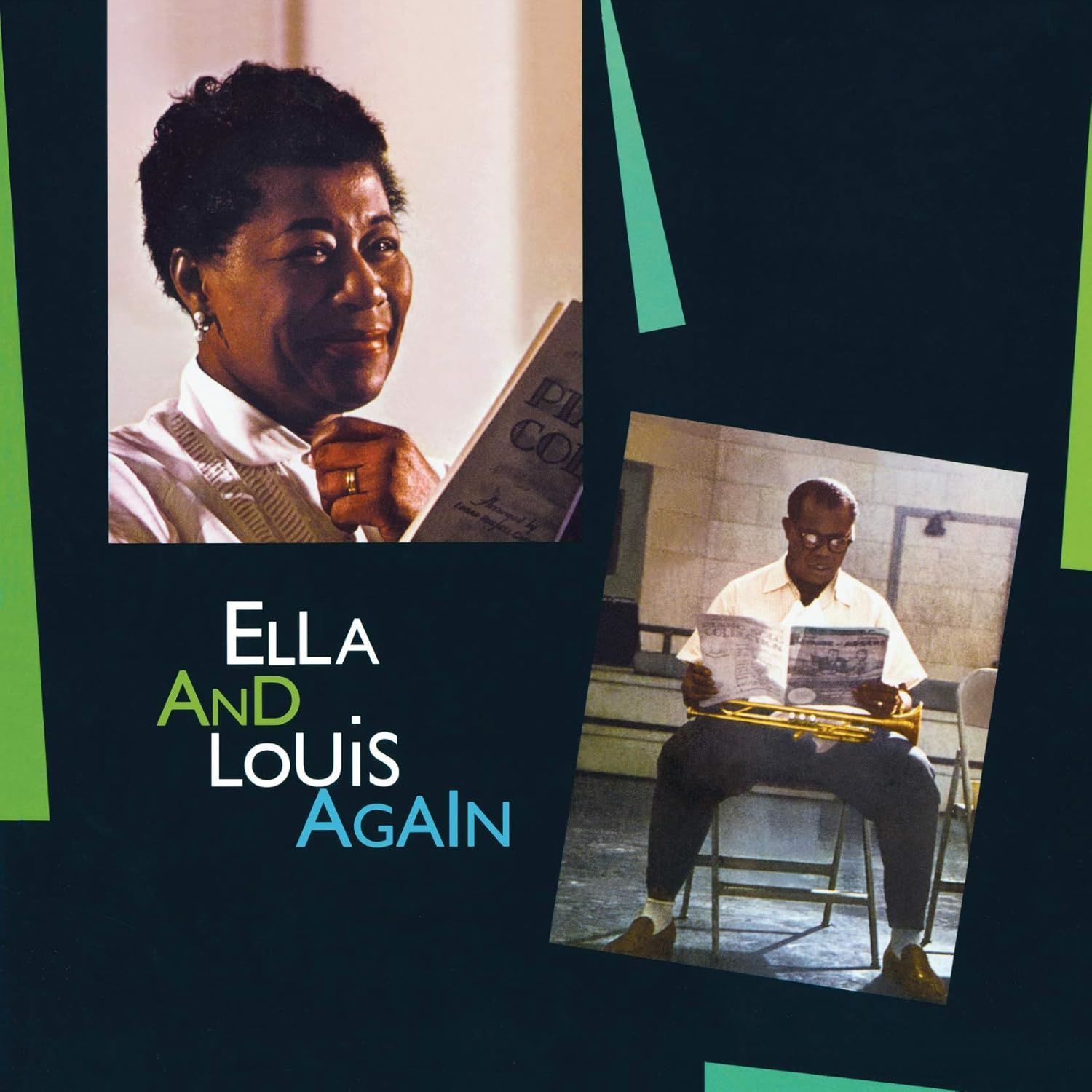 ELLA FITZGERALD & LOUIS ARMSTRONG  - ELLA AND LOUIS AGAIN (1971)  - 2018 LP 180GR SIFIR PLAK