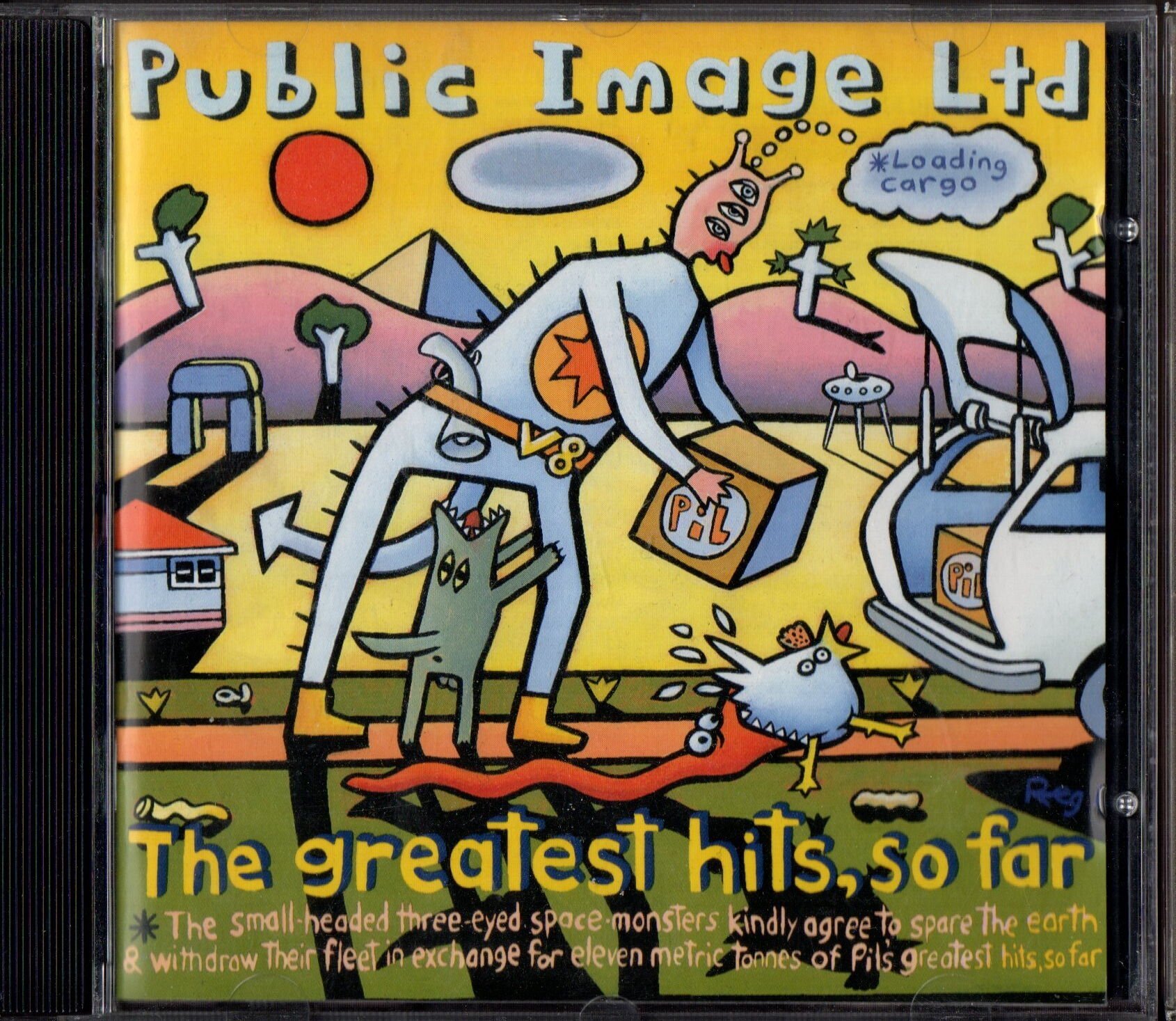 PUBLIC IMAGE LTD – THE GREATEST HITS, SO FAR (1990) - CD 2.EL