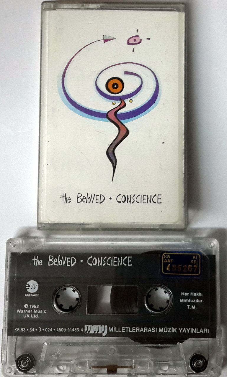 BELOVED - CONSCIENCE (1993) MMY CASSETTE MADE IN TURKEY ''USED''
