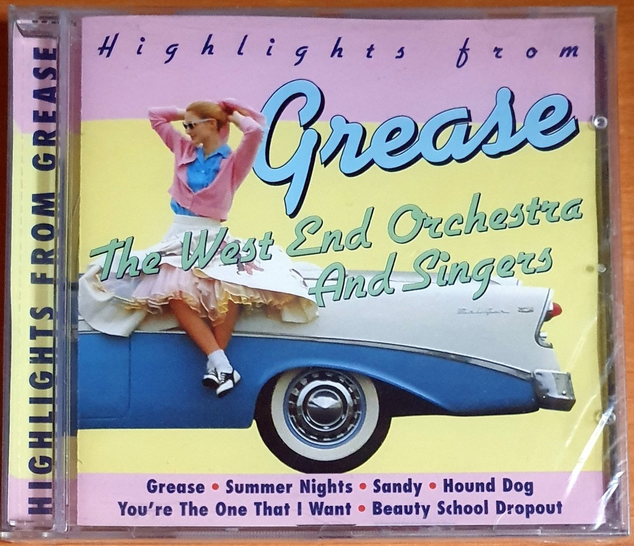 HIGHLIGHTS FROM GREASE SOUNDTRACK / THE WEST END ORCHESTRA AND SINGERS (1998) - CD SIFIR