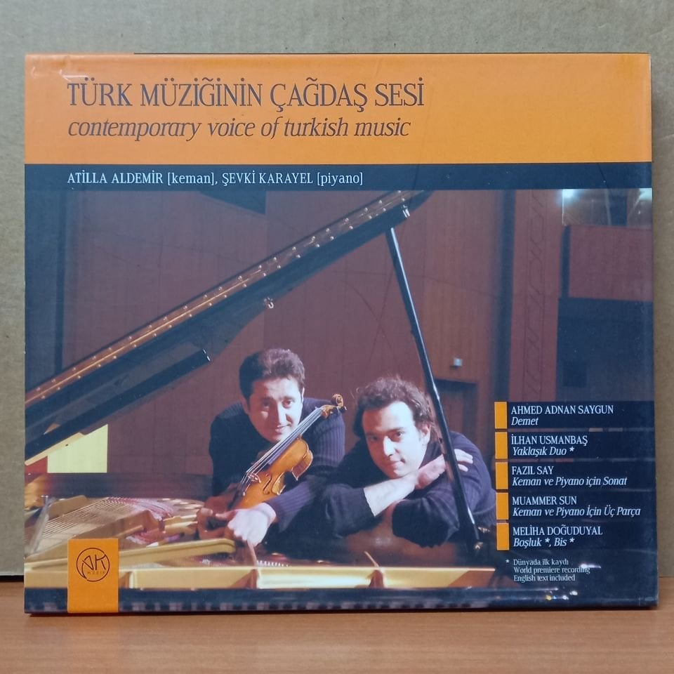 ATİLLA ALDEMİR, ŞEVKİ KARAYEL – CONTEMPORARY VOICE OF TURKISH MUSIC (2009) - CD 2.EL