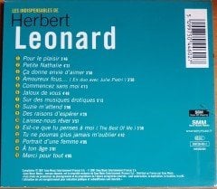 HERBERT LEONARD - LES INDISPENSABLES DE / VERSIONS ORIGINALES (2001) - CD COMPILATION DIGIPACK 2.EL