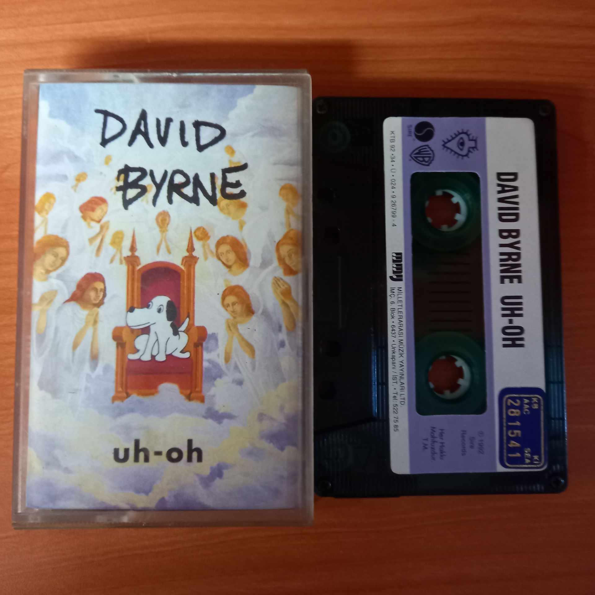 DAVID BYRNE - UH-OH (1992) - KASET 2.EL