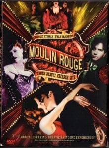 MOULIN ROUGE (2001) - KIRMIZI DEĞİRMEN - NICOLE KIDMAN - EWAN McGREGOR - BAZ LUHRMANN - 2DVD 2.EL 1. BÖLGE TR ALTYAZI YOKTUR