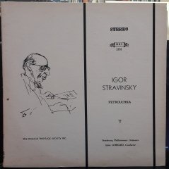 STRAVINSKY: PETROUCHKA, STRASBOURG PHILHARMONIC ORCHESTRA, ALAIN LOMBARD (1973) - PLAK 2.EL