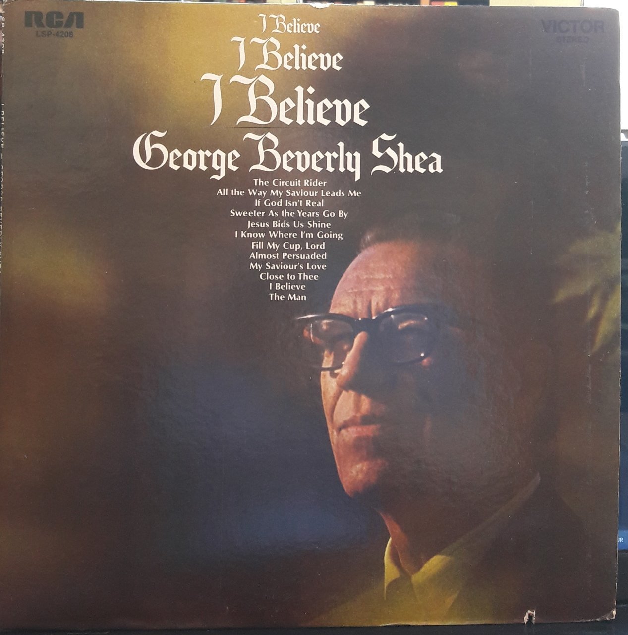 GEORGE BEVERLY SHEA - I BELIEVE (1969) - PLAK 2.EL