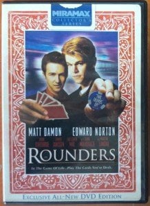 ROUNDERS - MATT DAMON - EDWARD NORTON - JOHN TURTURRO - JOHN MALKOVICH - DVD 2.EL 1. BÖLGE TR ALTYAZI YOKTUR