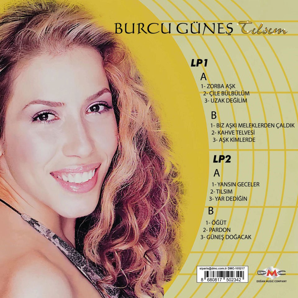 BURCU GÜNEŞ - TILSIM (2001) - 2LP 2024 BASIM SIFIR PLAK