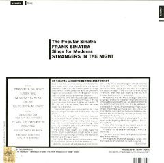 FRANK SINATRA - STRANGERS IN THE NIGHT (1966) - LP 180GR 2015 EDITION SIFIR PLAK