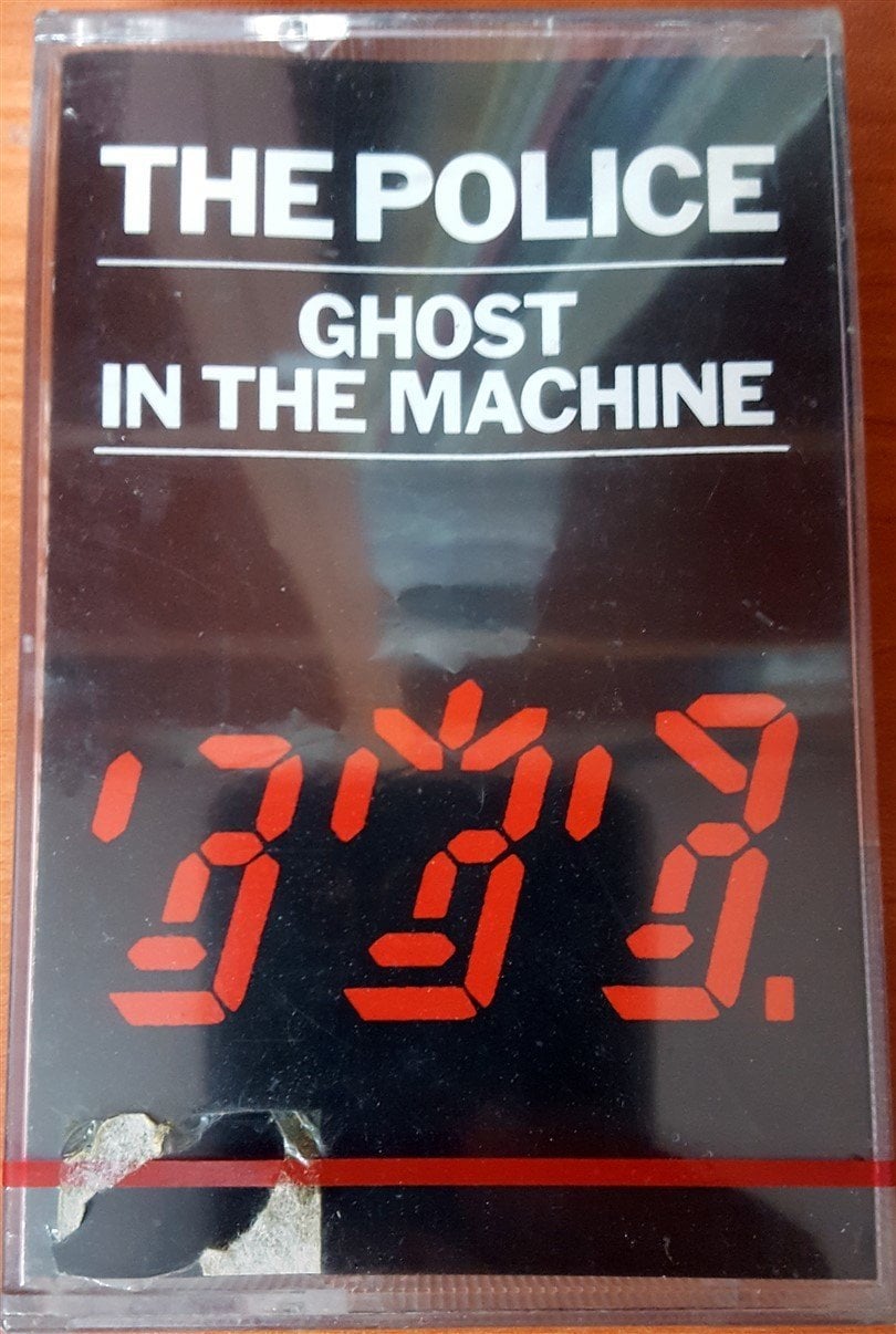 POLICE - GHOST IN THE MACHINE (1991) TOPKAPI CASSETTE MADE IN TURKEY ''NEW'' PAPER LABEL