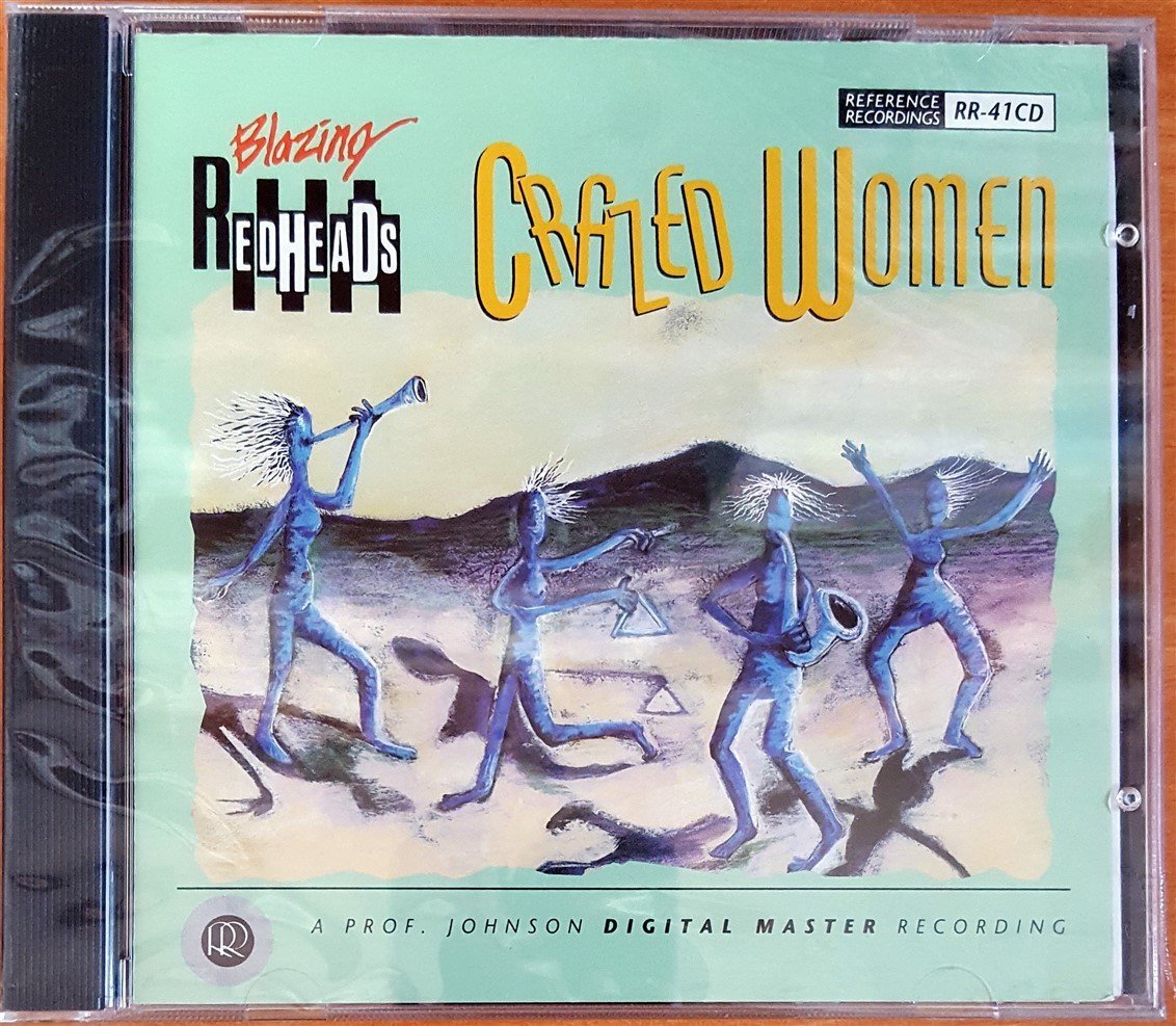 BLAZING REDHEADS - CRAZED WOMEN (1991) REFERENCE RECORDINGS CD SIFIR
