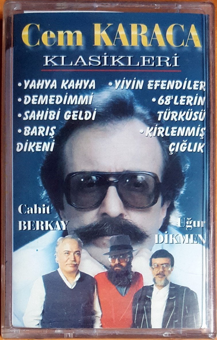 CEM KARACA - KLASİKLERİ / CAHİT BERKAY, UĞUR DİKMEN (1990) EREN KASET SIFIR