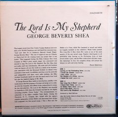GEORGE BEVERLY SHEA - THE LORD IS MY SHEPHERD (1962) - PLAK 2.EL