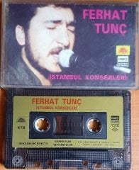 FERHAT TUNÇ - İSTANBUL KONSERLERİ (1989) - KASET GÜNER 2.EL
