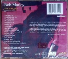 BOB MARLEY - SOUL ALMIGHTY / THE FORMATIVE YEARS VOL. 1 (1996) JAD RECORDS CD SIFIR