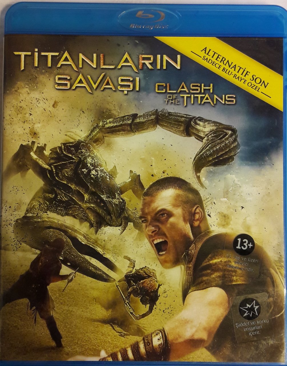CLASH OF THE TITANS - TİTANLARIN SAVAŞI - SAM WORTHINGTON - MADS MIKKELSEN - BLU-RAY 2.EL