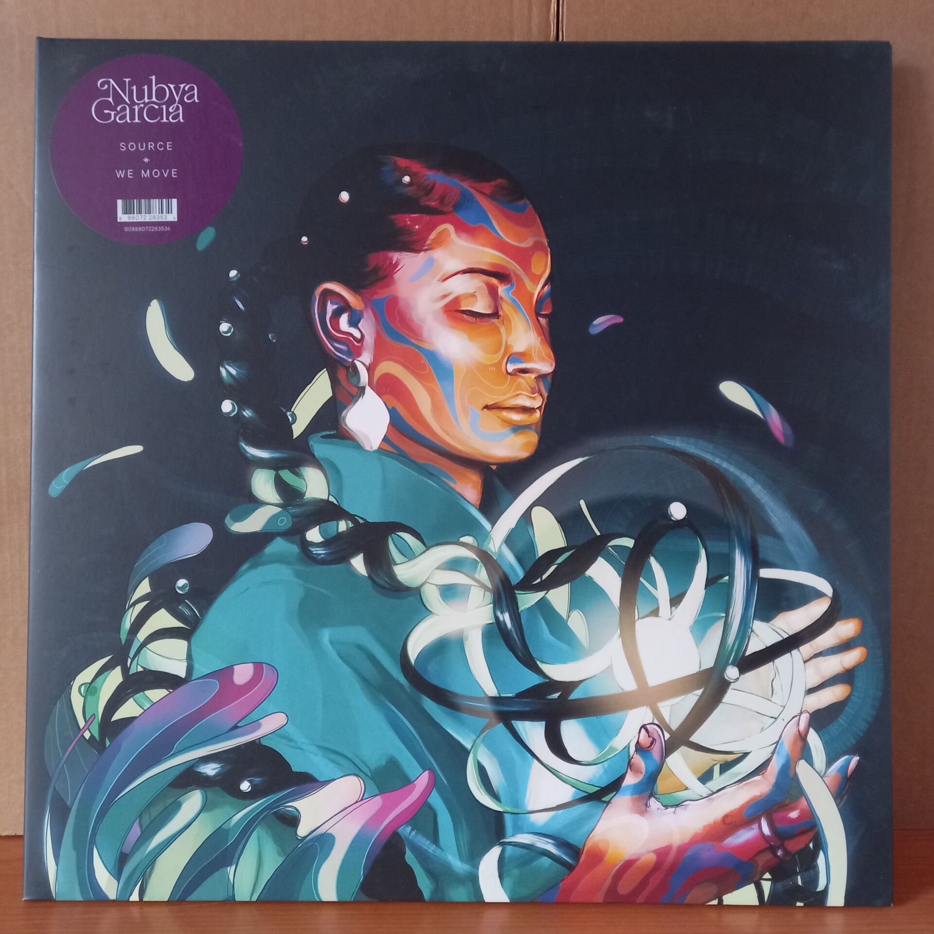 NUBYA GARCIA – SOURCE ⧺ WE MOVE (2021) - LP 2.EL PLAK