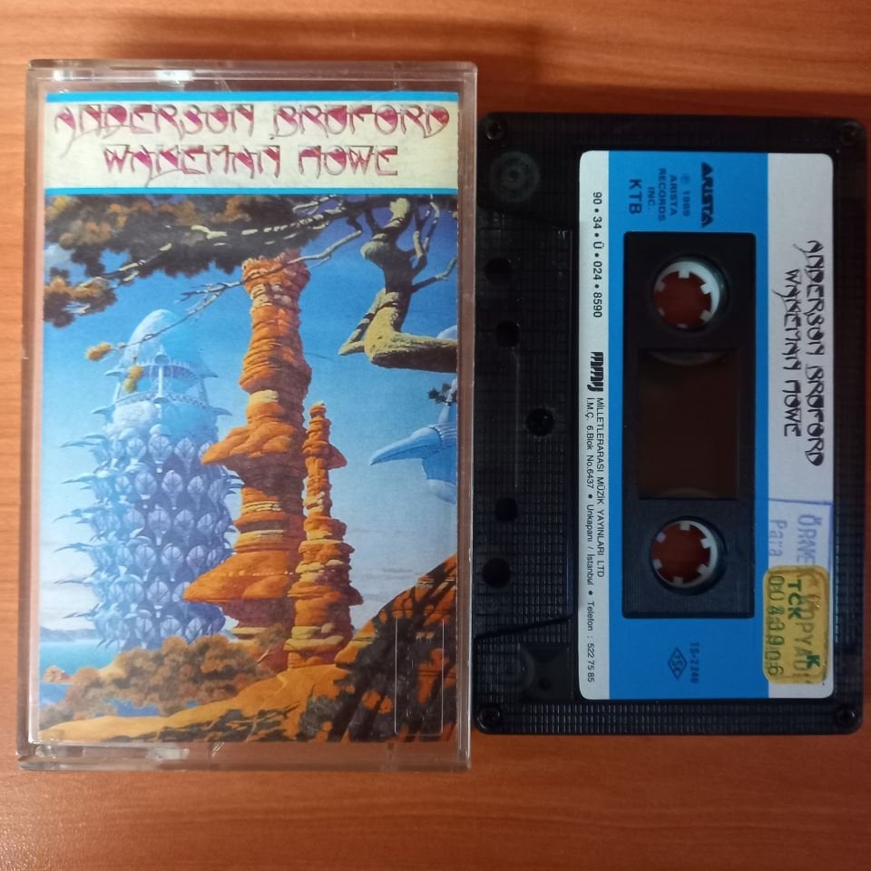 ANDERSON, BRUFORD, WAKEMAN, HOWE - ANDERSON, BRUFORD, WAKEMAN, HOWE (1990) - KASET 2.EL