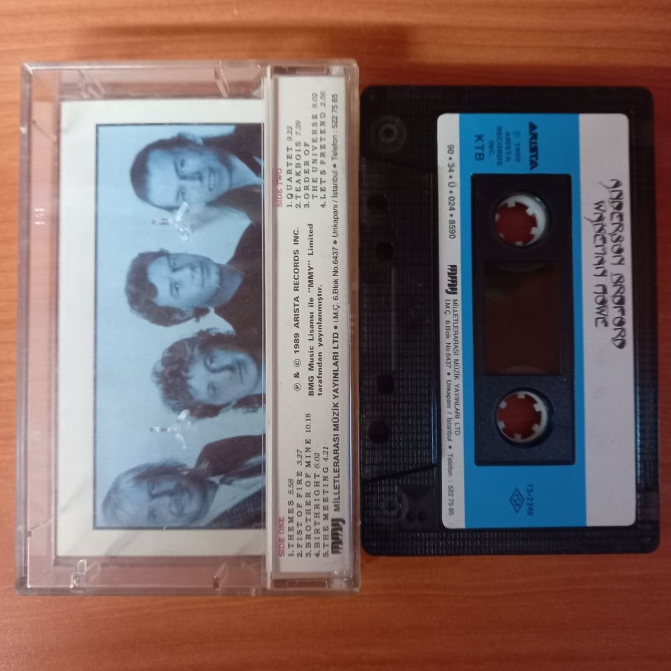 ANDERSON, BRUFORD, WAKEMAN, HOWE - ANDERSON, BRUFORD, WAKEMAN, HOWE (1990) - KASET 2.EL