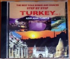 ADIM ADIM TÜRKİYE / STEP BY STEP TURKEY VOL.3 (1998) - CD SIFIR