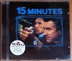 15 MINUTES SOUNDTRACK / MOBY, PRODIGY, GUS GUS, MAXIM, DAVID HOLMES, BREAKBEAT ERA (2001) - CD SIFIR