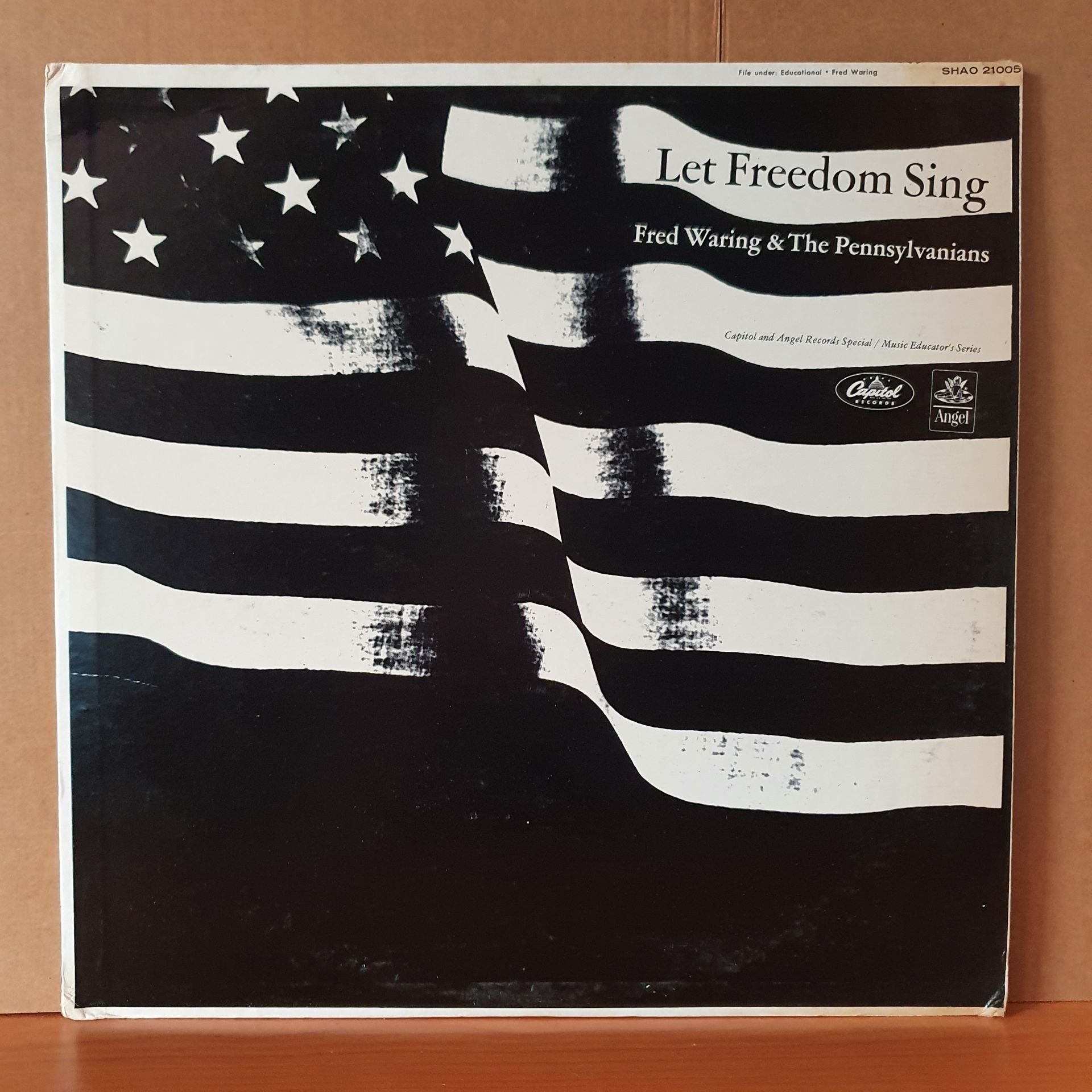 LET FREEDOM SING / FRED WARING & THE PENNSYLVANIANS - LP 2.EL PLAK