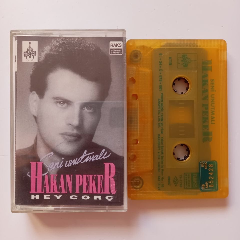 HAKAN PEKER - SENİ UNUTMAK / HEY CORÇ (1991) - KASET 2.EL