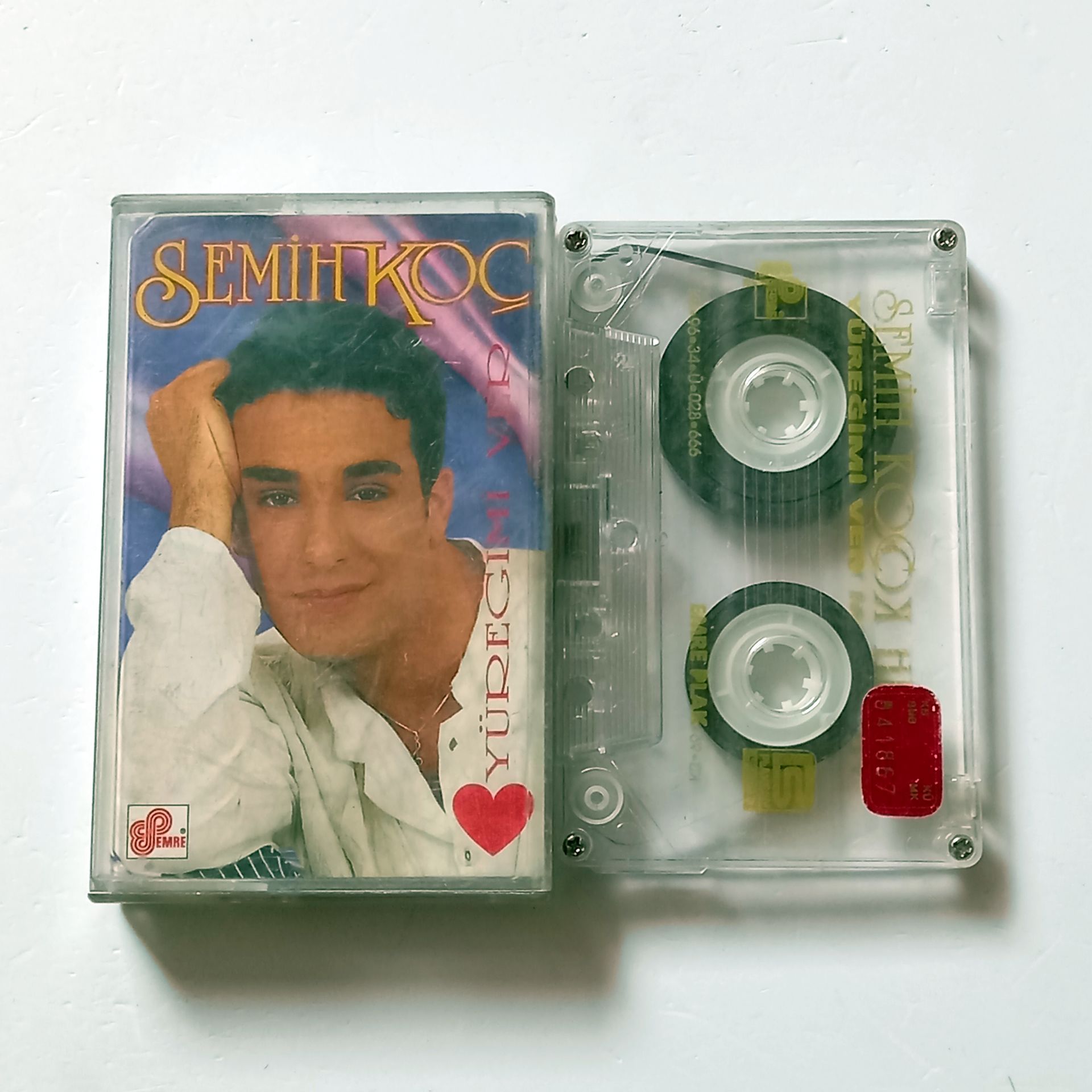 SEMİH KOÇ - YÜREĞİMİ VER (1996)  - KASET 2.EL