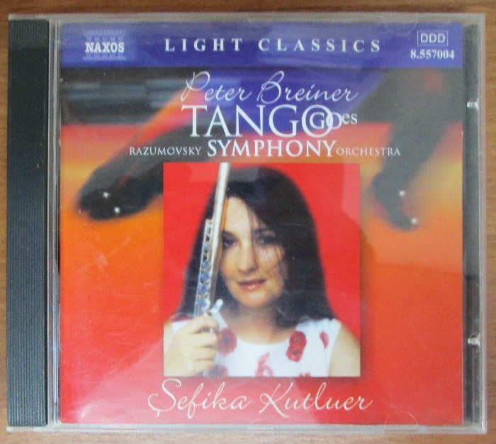ŞEFİKA KUTLUER - TANGO GOES SYMPHONY (2001) - CD NAXOS 2.EL