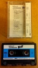 HOLLY JOHNSON BLAST 1989 CASSETTE MADE IN TURKEY ''USED''