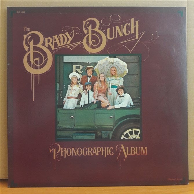 THE BRADY BUNCH - PHONOGRAPHIC ALBUM - LP 2.EL PLAK