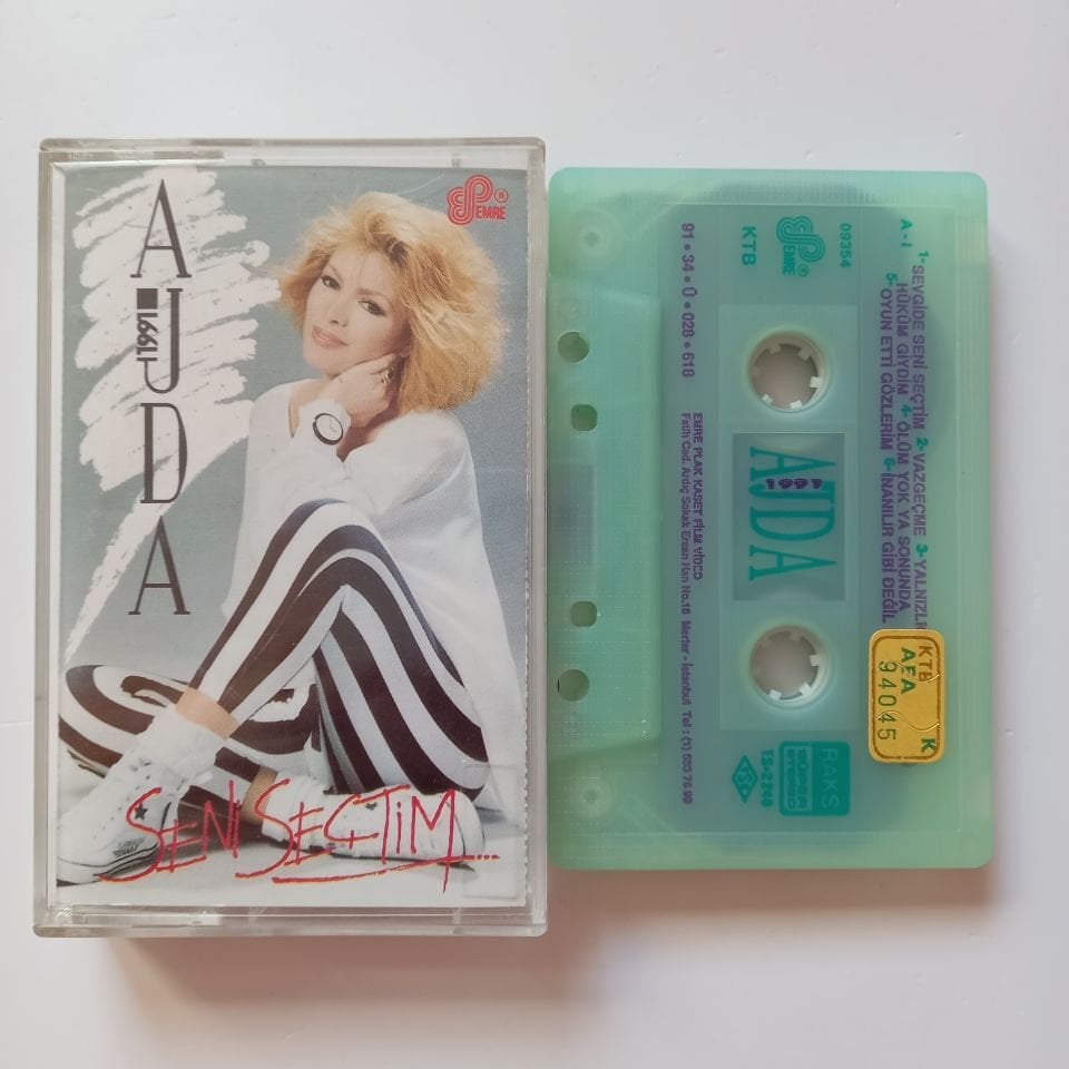 AJDA PEKKAN - SENİ SEÇTİM (1991) - KASET 2.EL