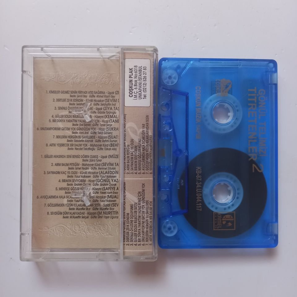 GÖNÜL TELİMİZİ TİTRETENLER 2 (1987) - KASET 2.EL
